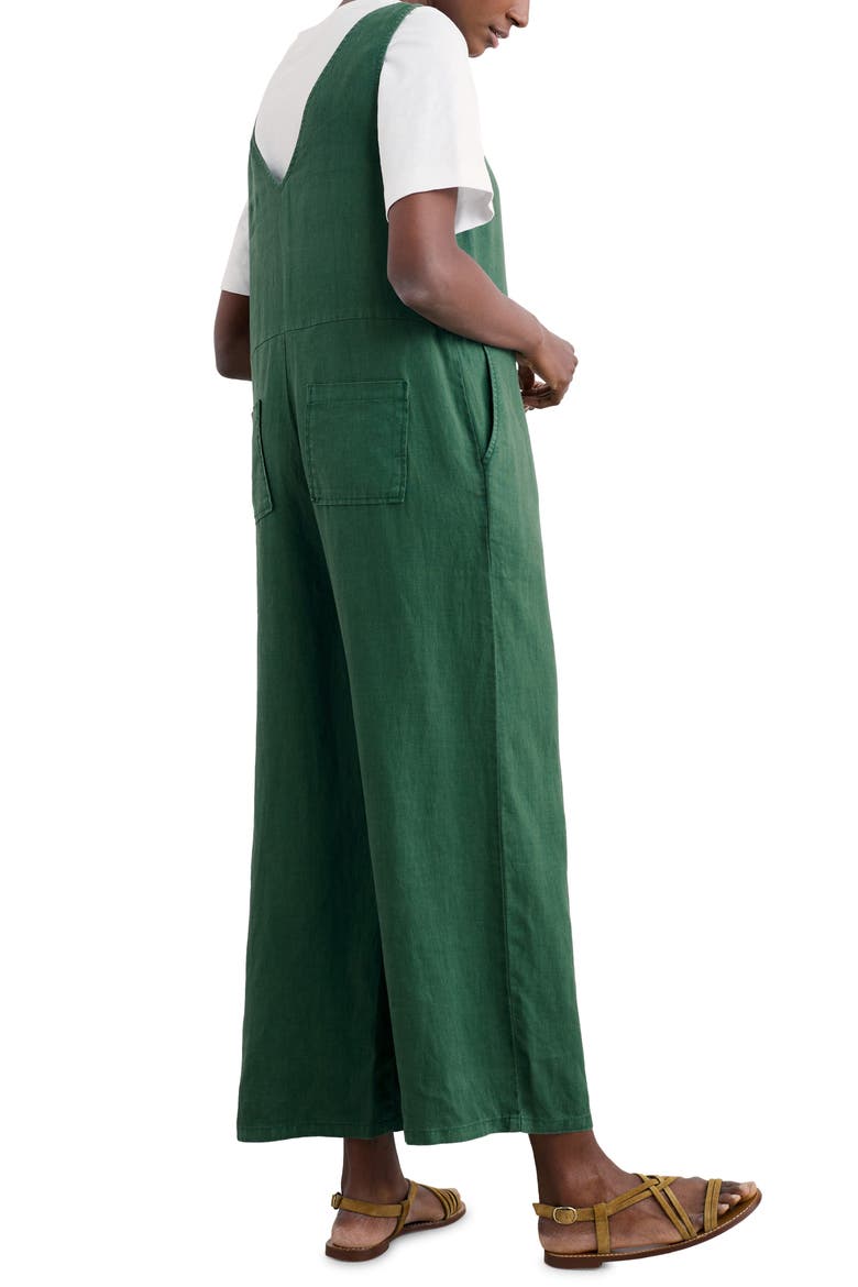 Salt Air Wide Leg Jumpsuit, Alternate, color, DARK FORAGE
