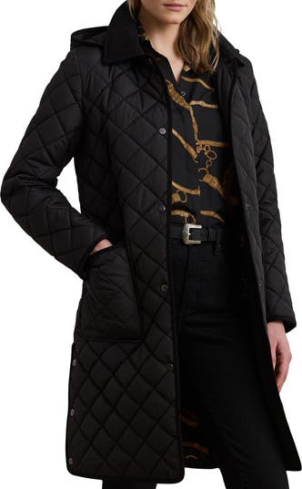 ダウンジャケット・コート Ralph Lauren Diamond Quilted Belted Hooded Puffer Coat s7-AI297963244001_lifestyle?$