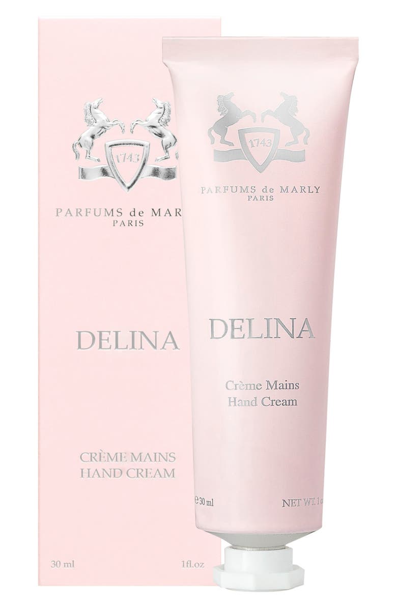 Parfums de Marly Delina Hand Cream, Alternate, color, 