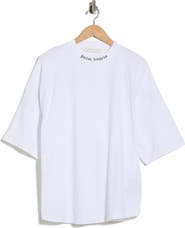 Palm Angels Crewneck Logo Graphic T-Shirt
