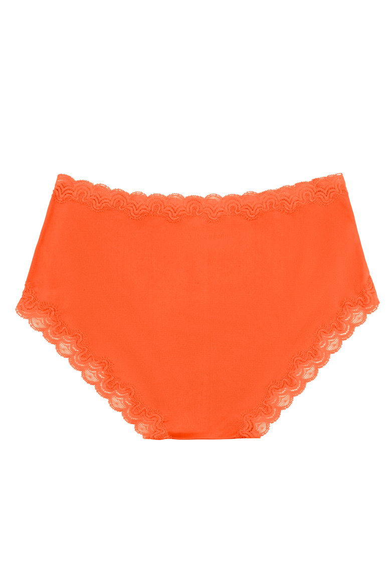 Days of the Week Silk Briefs, Alternate, color, SPICY ORANGE