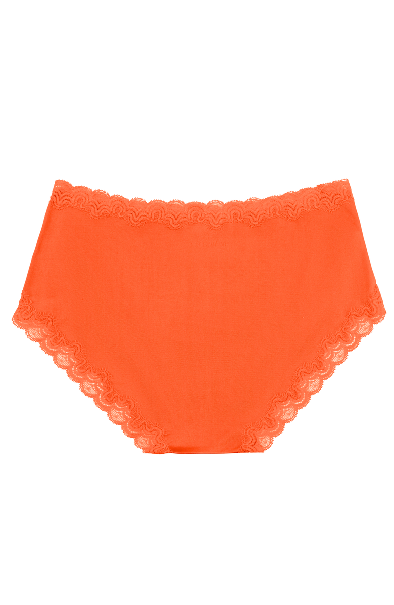 Uwila Warrior Soft Silk Days Of The Week Briefs, Alternate, color, Spicy Orange