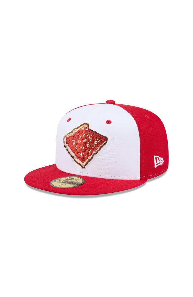 New Era Men's New Era Red Lehigh Valley IronPigs Theme Nights 59FIFTY Fitted Hat, Main, color, Red