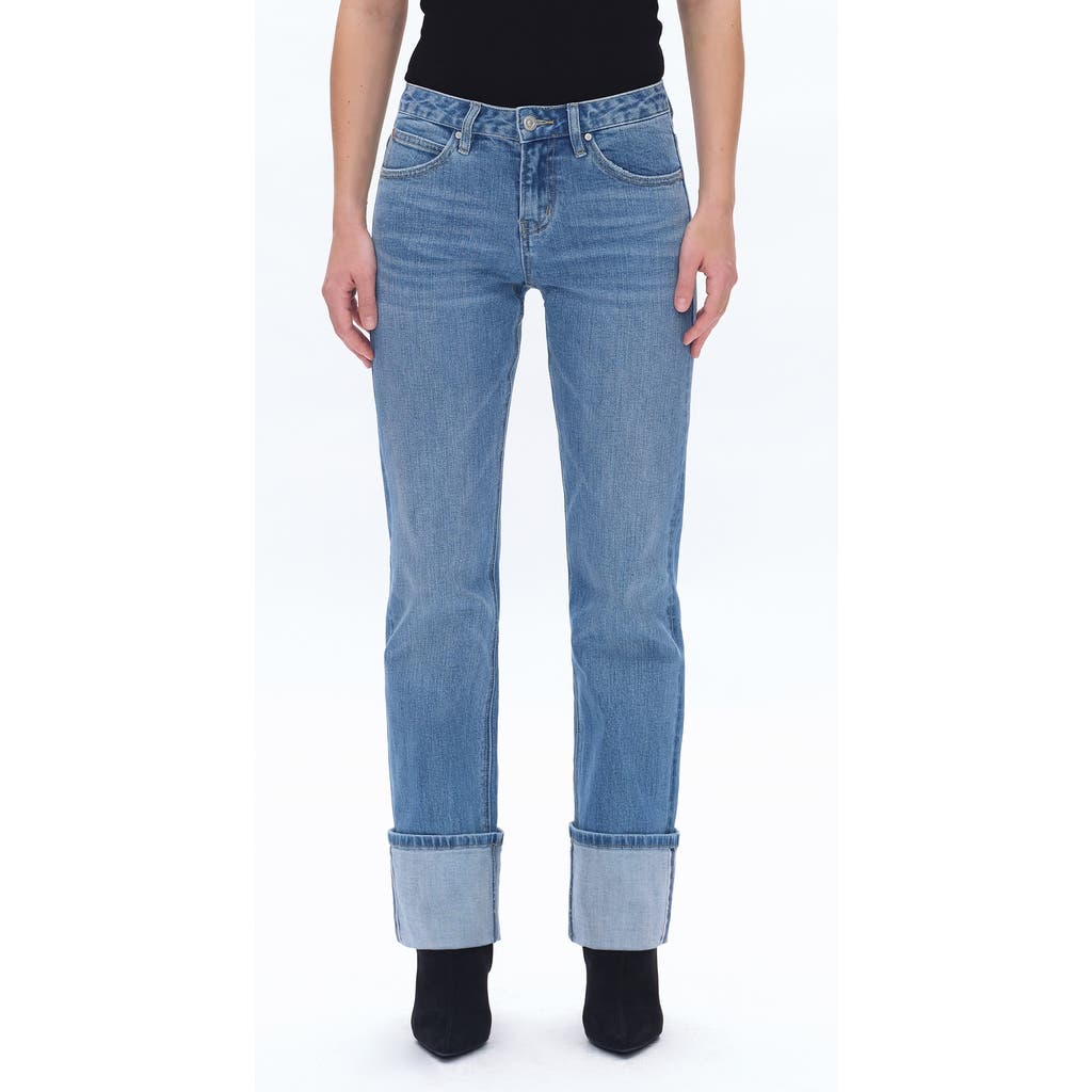 Bayeas Yoyo Deep Cuff Straight Jeans