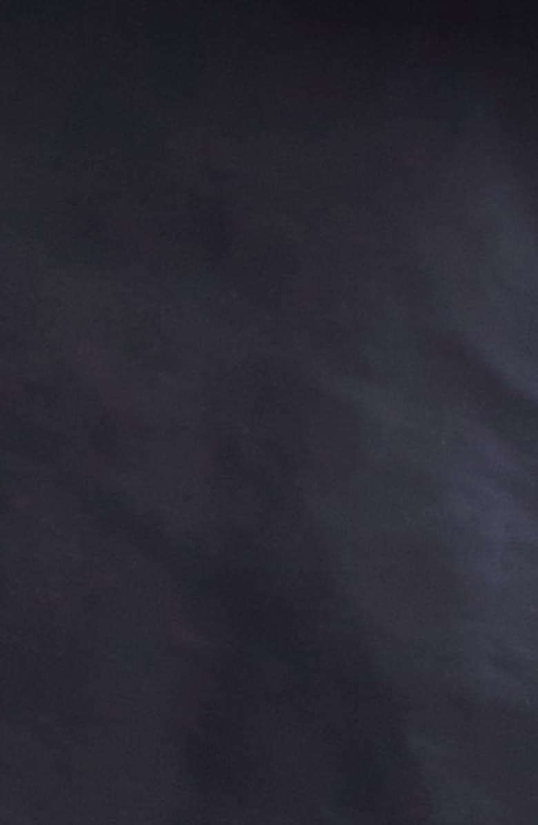 Moncler Zelkova Eyelet Trim Hooded Rain Jacket, Alternate, color, Navy Blue