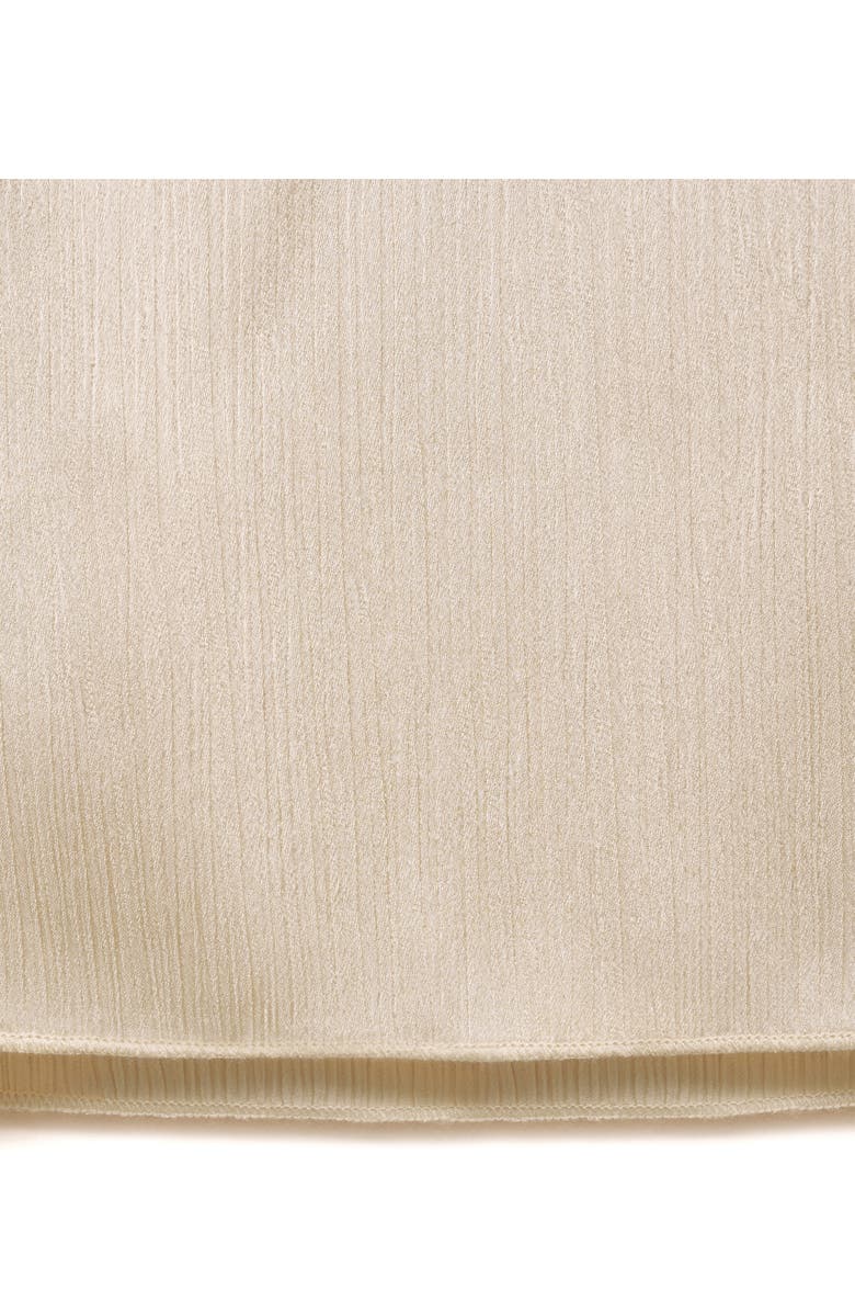 MANGO Pleated Pull-On Pants, Alternate, color, Ecru