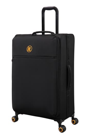 It Luggage Revolving 27-inch Softside Spinner Luggage In Black