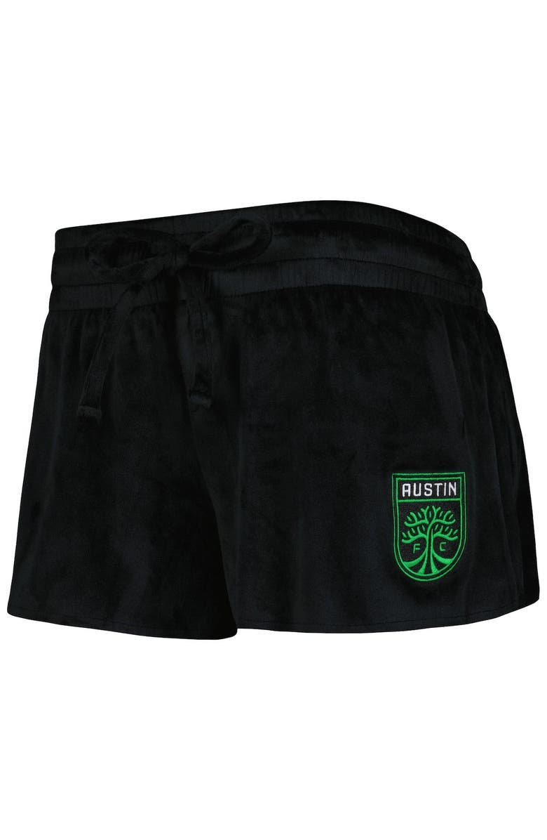 CONCEPTS SPORT Women's Concepts Sport Black Austin FC Intermission T-Shirt and Shorts Sleep Set, Alternate, color, Black