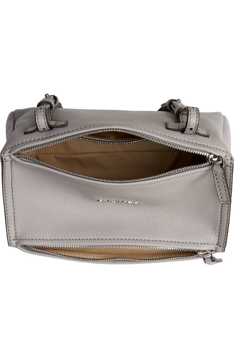 Givenchy Mini Pandora Sugar Leather Shoulder Bag, Alternate, color,