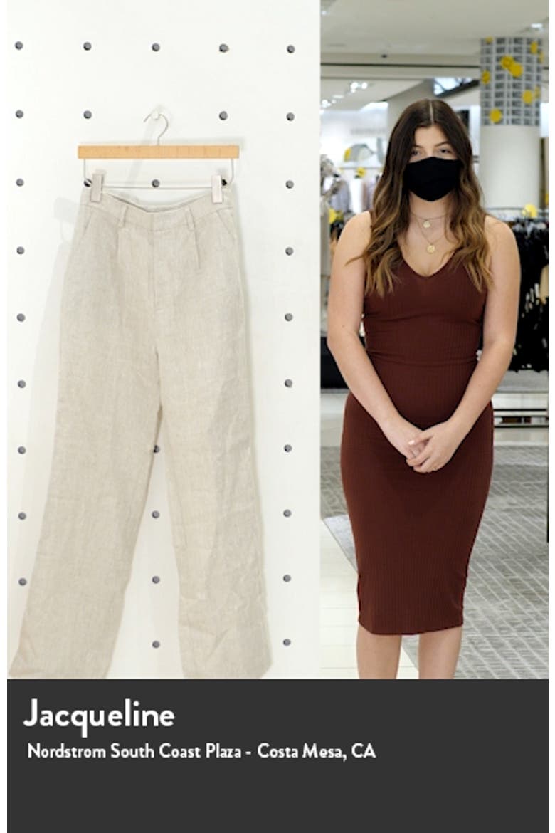 Cello Wide Leg Linen Pants video
