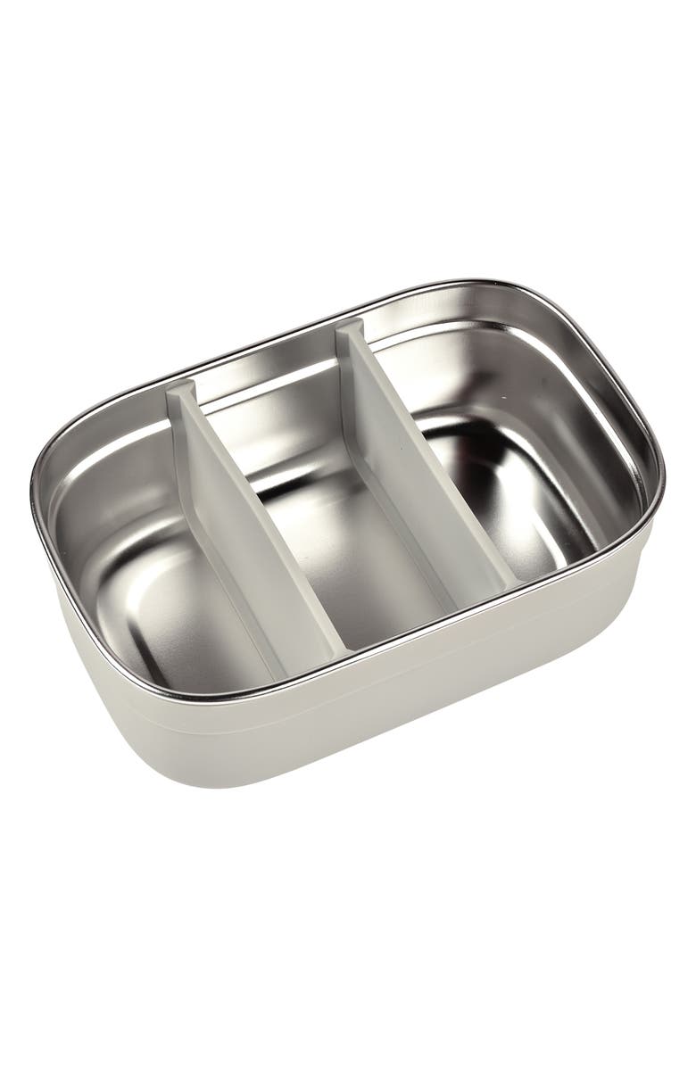 BEABA Stainless Steel Lunchbox with Lid, Alternate, color, Rain