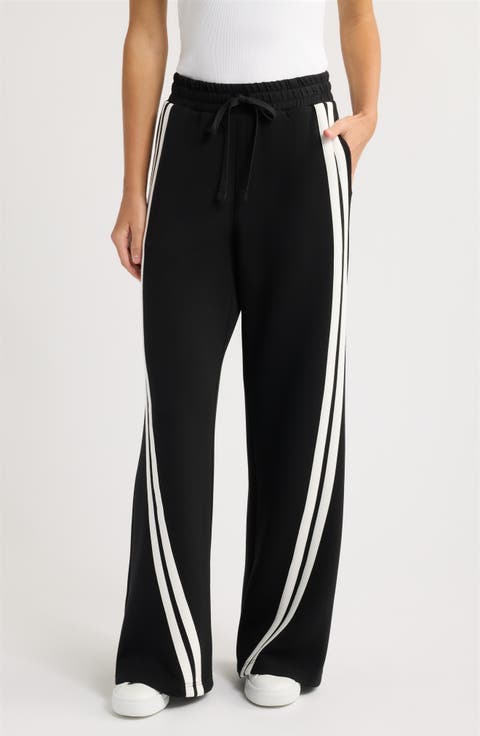 Striped Wide Leg Pants