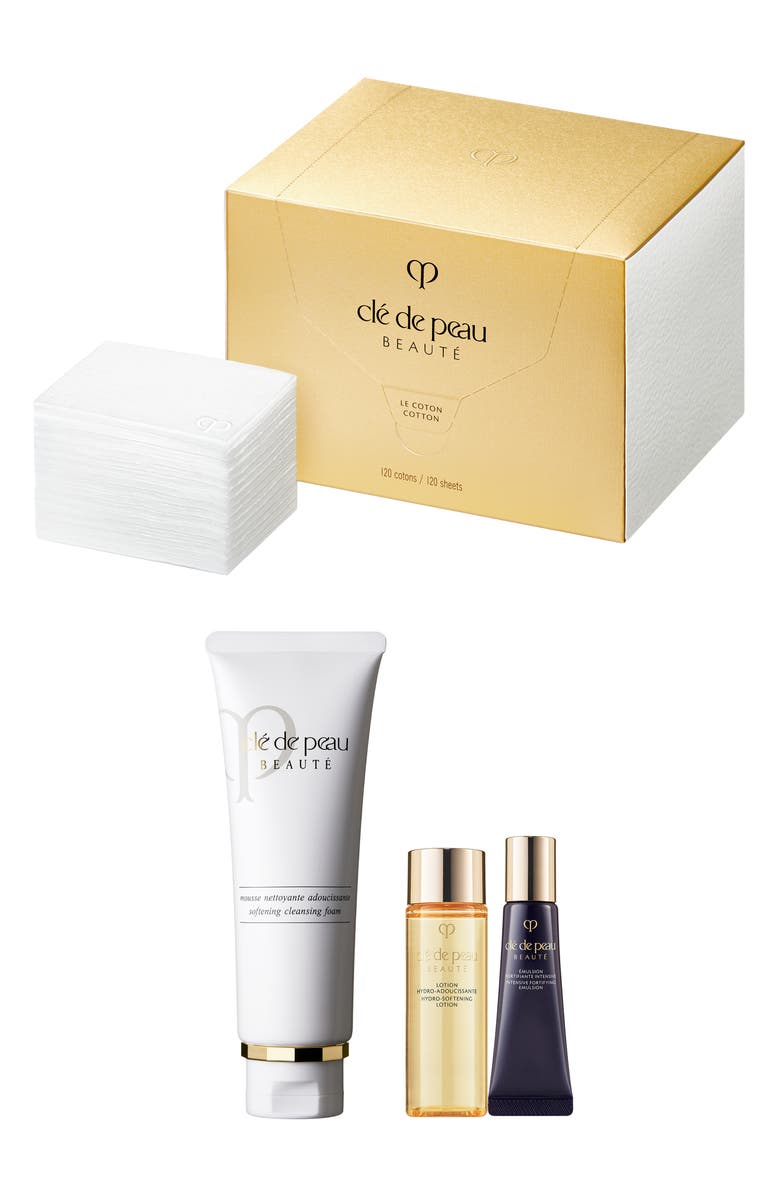 Clé de Peau Beauté Cleansing Foam Set, Main, color,