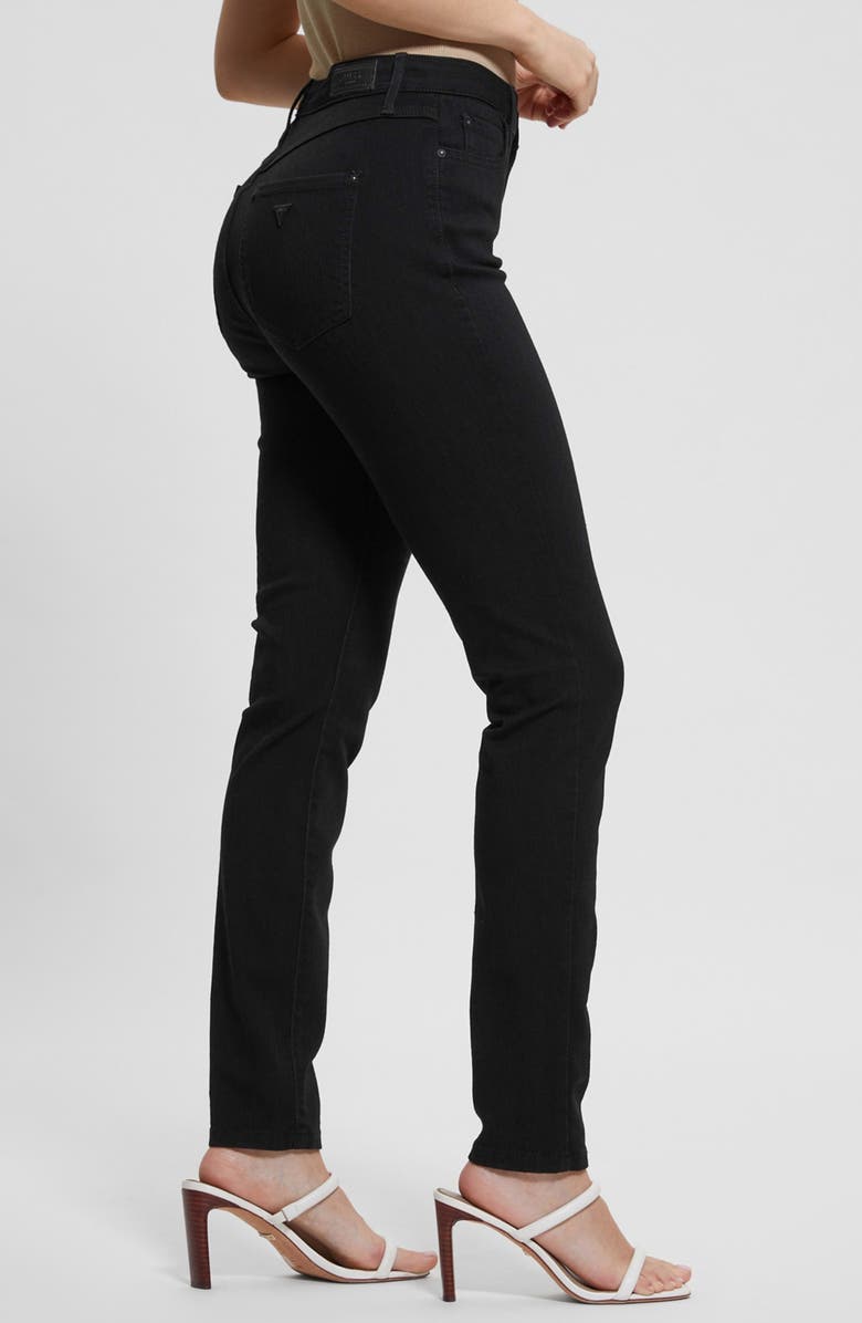 GUESS 1981 High Waist Ankle Skinny Jeans, Alternate, color, Oedw-Open