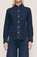 DL1961 Ines Denim Button-Up Shirt