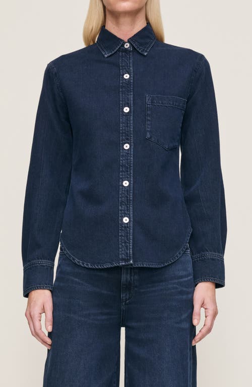 Dl1961 Ines Denim Button-up Shirt In Blue