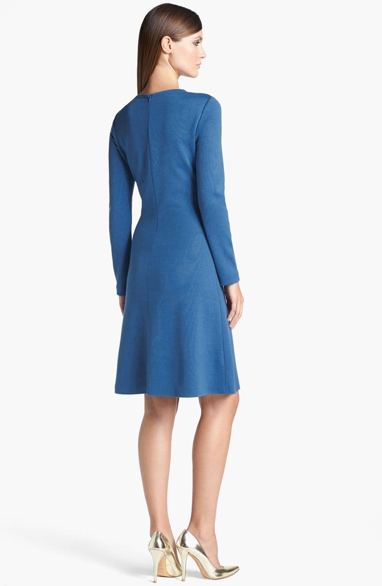 St. John Collection A-Line Milano Knit Dress | Nordstrom St. John Collection A-Line Milano Knit Dress | Nordstrom