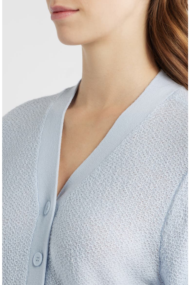 The Lightweight Stretch Wool Blend Cardigan, Alternate, color, SKY BLUE