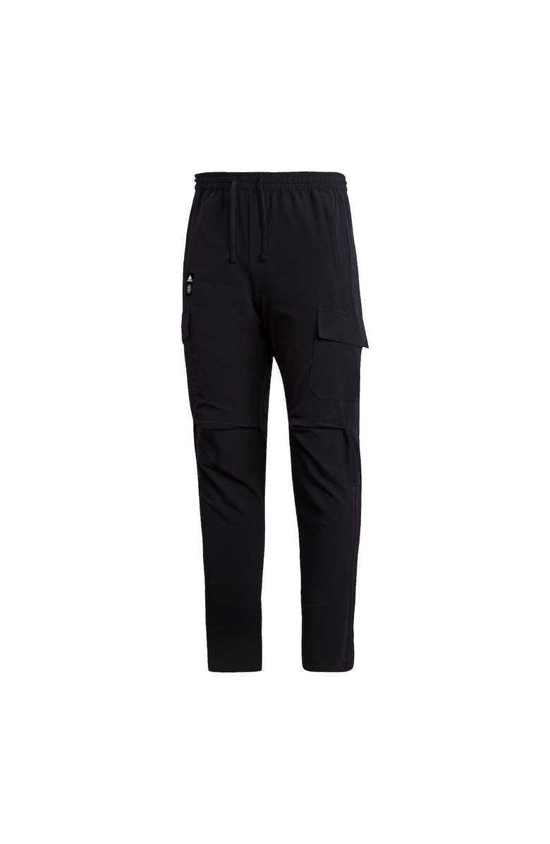 adidas Men's adidas Black CF Montréal Travel Pants, Alternate, color, 