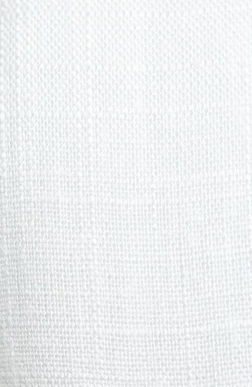 Lele Sadoughi Knotted Linen Headband In White