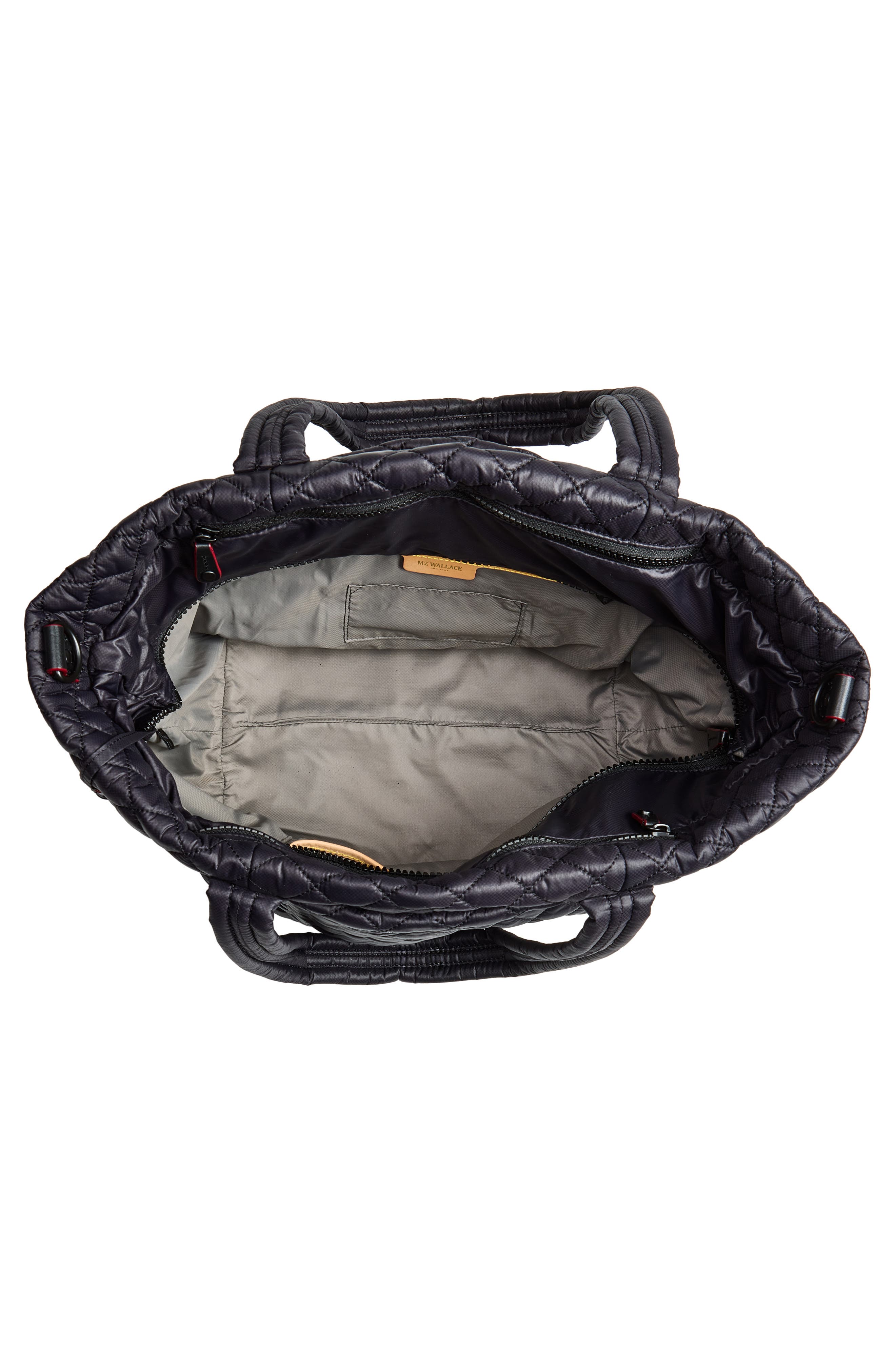 Medium Metro Deluxe Tote, Alternate, color, BLACK 4