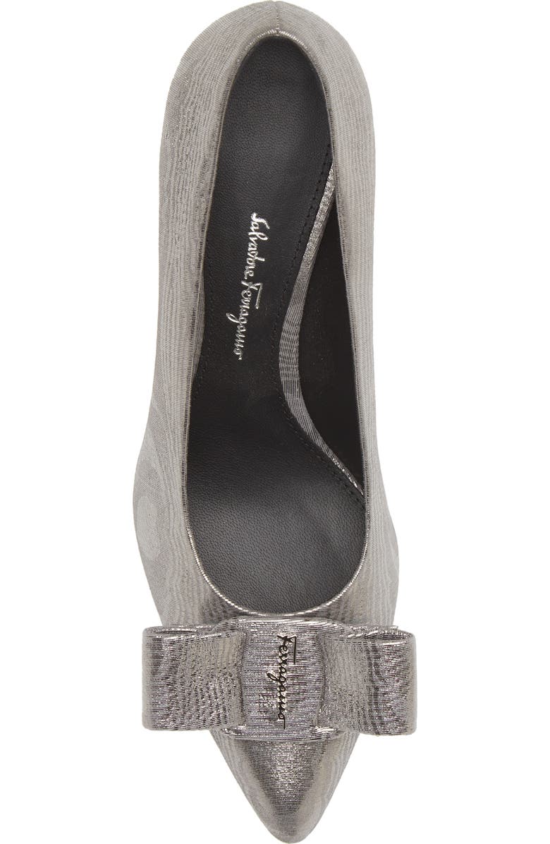 FERRAGAMO Viva Bow Pointed Toe Pump, Alternate, color,