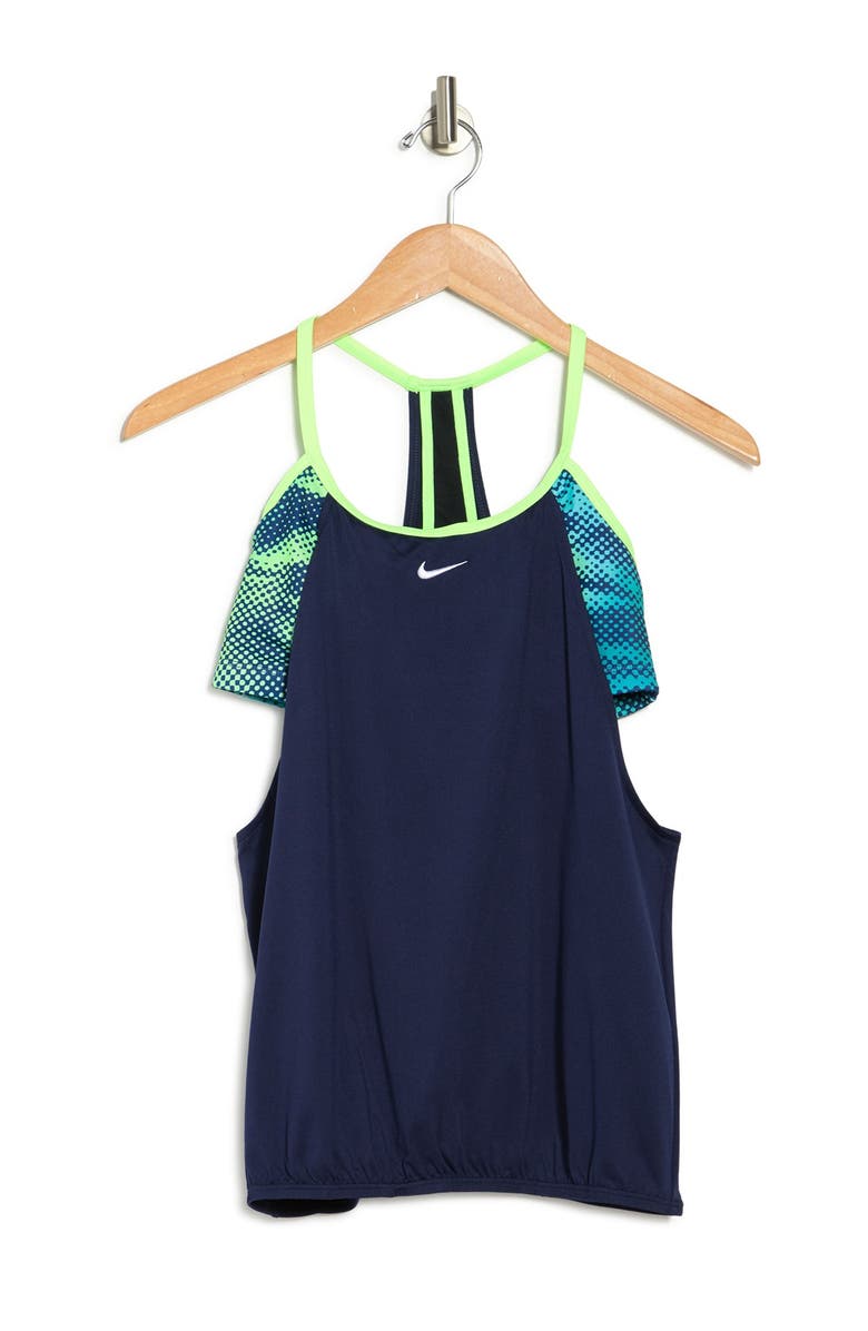Nike Pixel Wave Layered Tankini, Alternate, color,