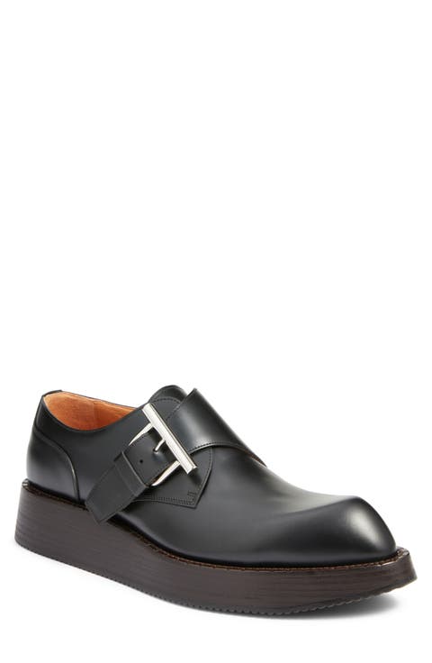 Men's Black Monk-Strap Shoes | Nordstrom