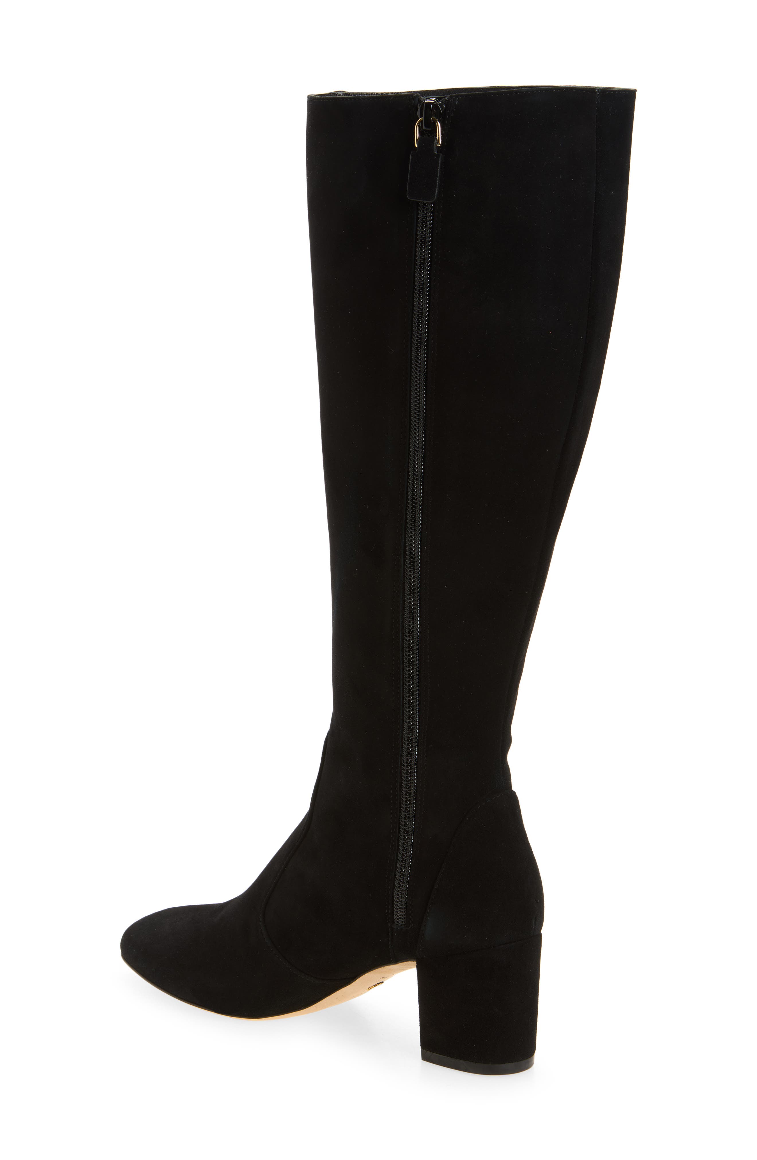 Yuliana Knee High Boot, Alternate, color, BLACK