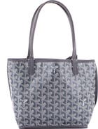 Pre-Owned Goyard Anjou Reversible Tote Coated Canvas Mini