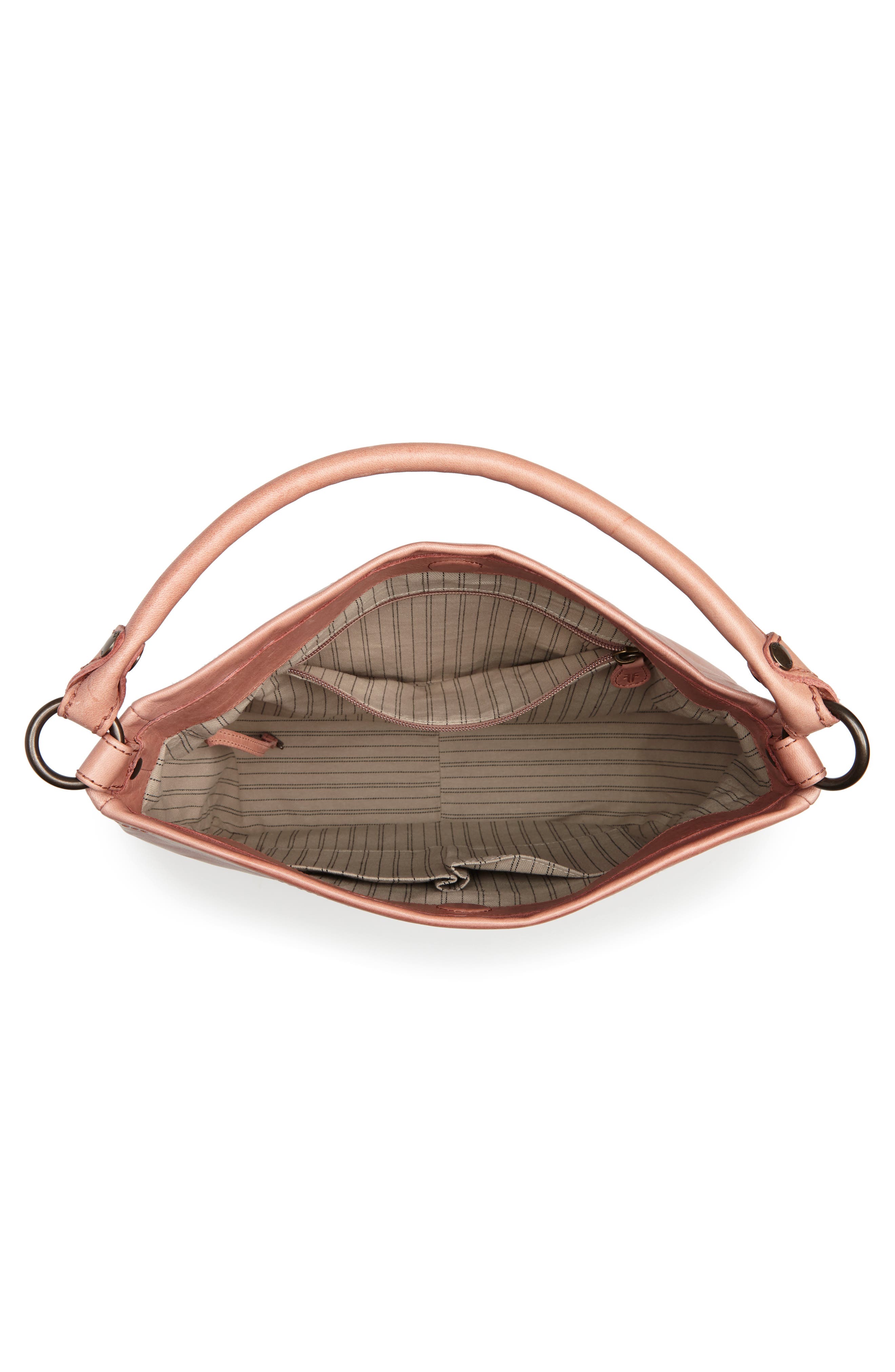 Frye Melissa Leather Hobo, Alternate, color, Dusty Rose