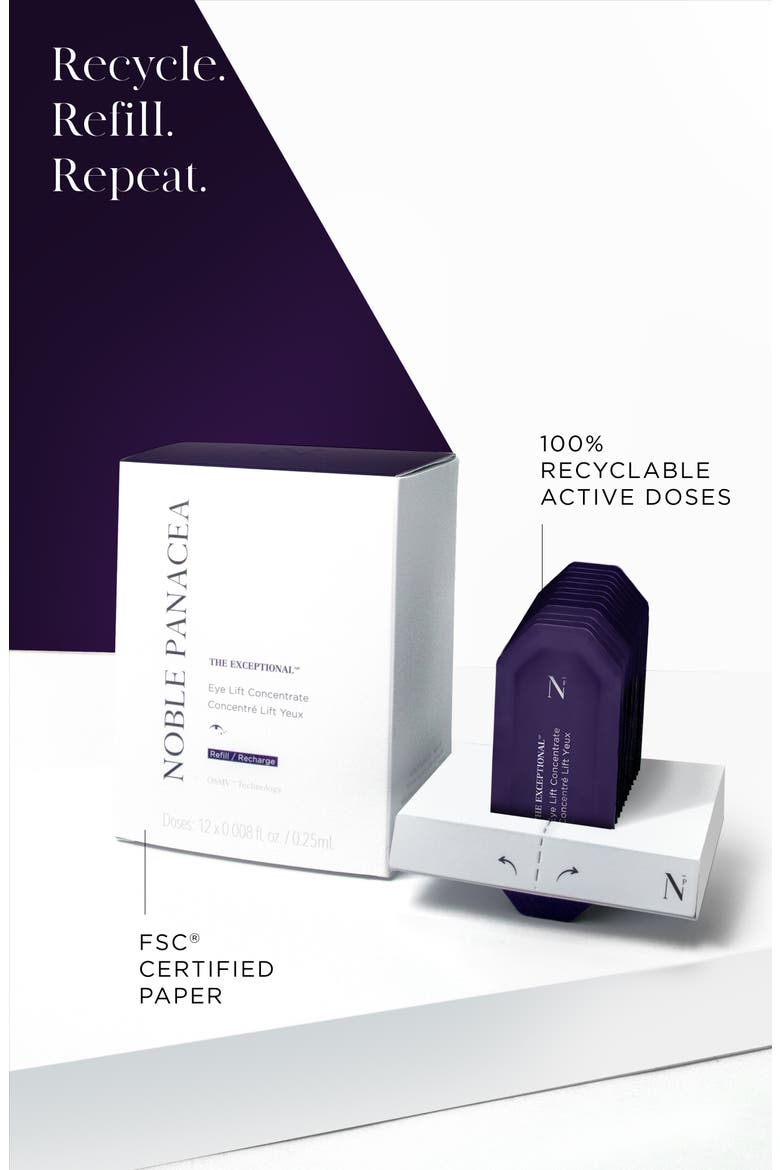The Exceptional Eye Lift Concentrate Refill, Alternate, color, White