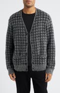 AllSaints Zain Houndstooth Cardigan