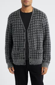 AllSaints Zain Houndstooth Cardigan