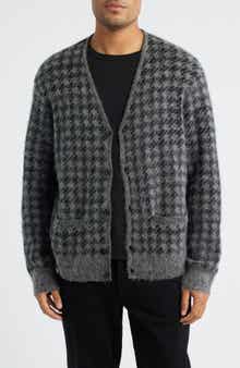 AllSaints Zain Houndstooth Cardigan