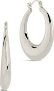 Sterling Forever Quinn Tube Hoops