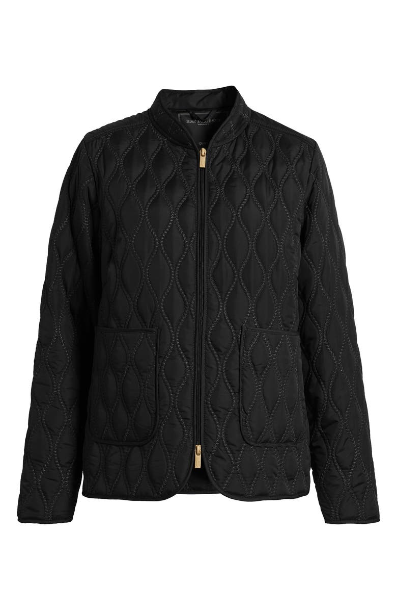 Ilse Jacobsen Aros 06 Quilted Jacket, Alternate, color, Black