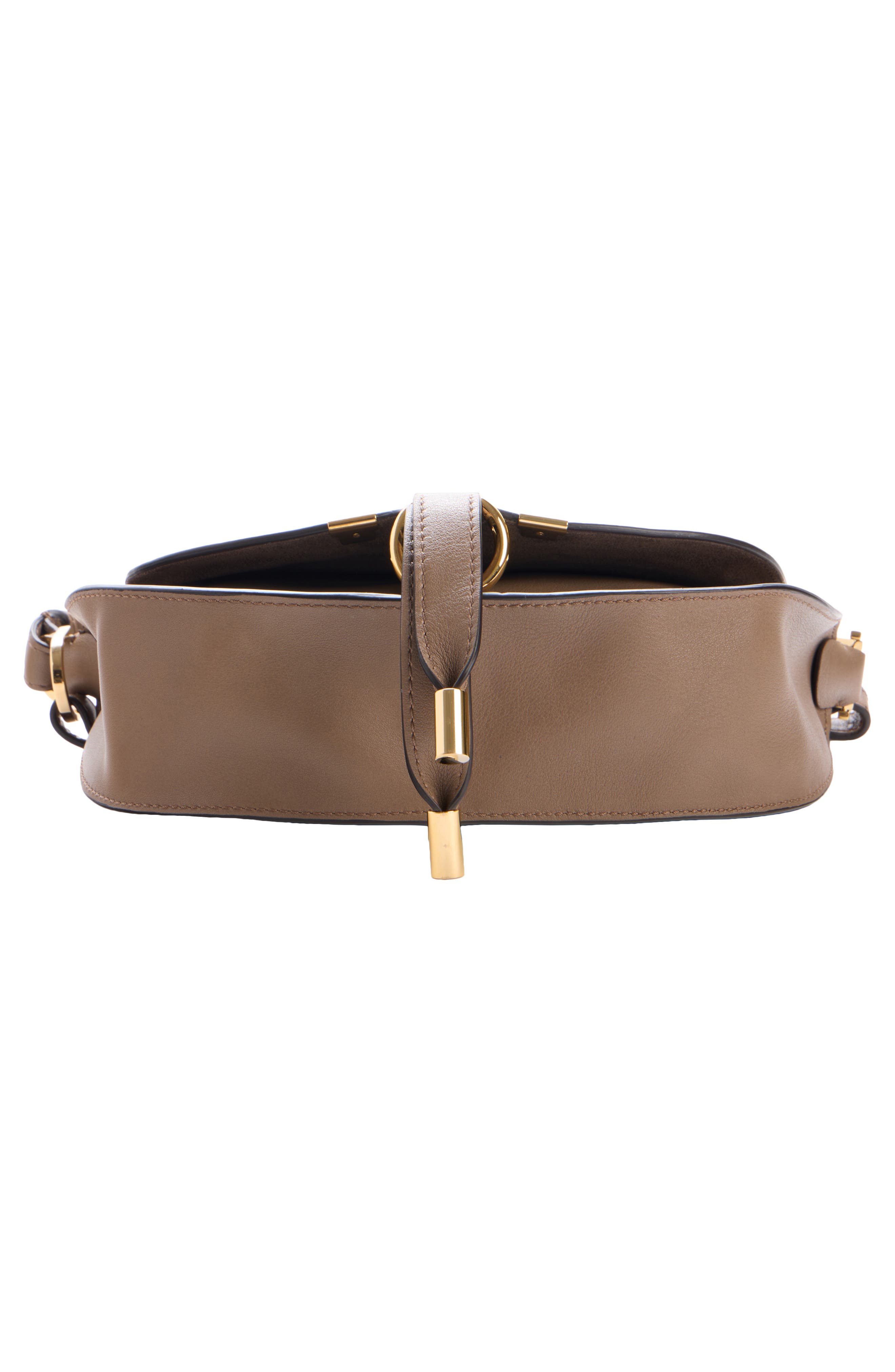 Mini Marcie Leather Camera Shoulder Bag, Alternate, color, DEEP TAUPE