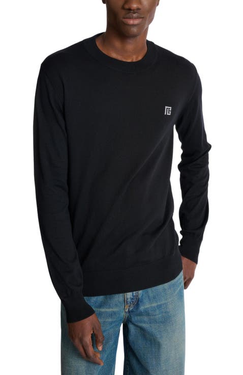 Fine silk and cotton jumper