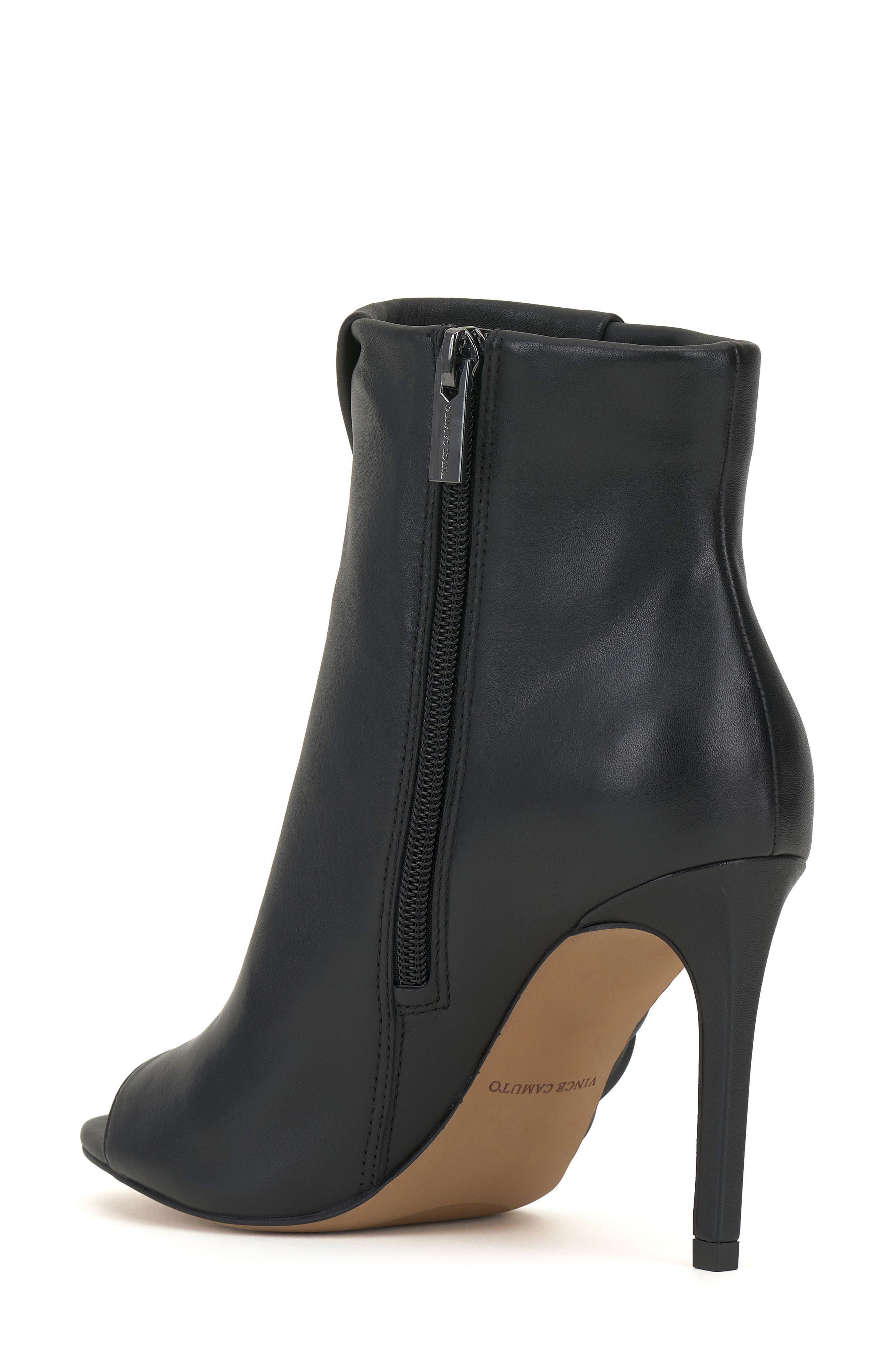 Vince Camuto Atonnaa Open Toe Bootie, Alternate, color, 