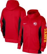 Nike Men's Nike Red Atlanta Hawks 2023/24 Authentic Showtime Full-Zip Hoodie