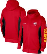 Nike Men's Nike Red Atlanta Hawks 2023/24 Authentic Showtime Full-Zip Hoodie