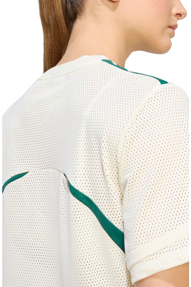 Mesh Short Sleeve T-Shirt, Alternate, color, IVORY