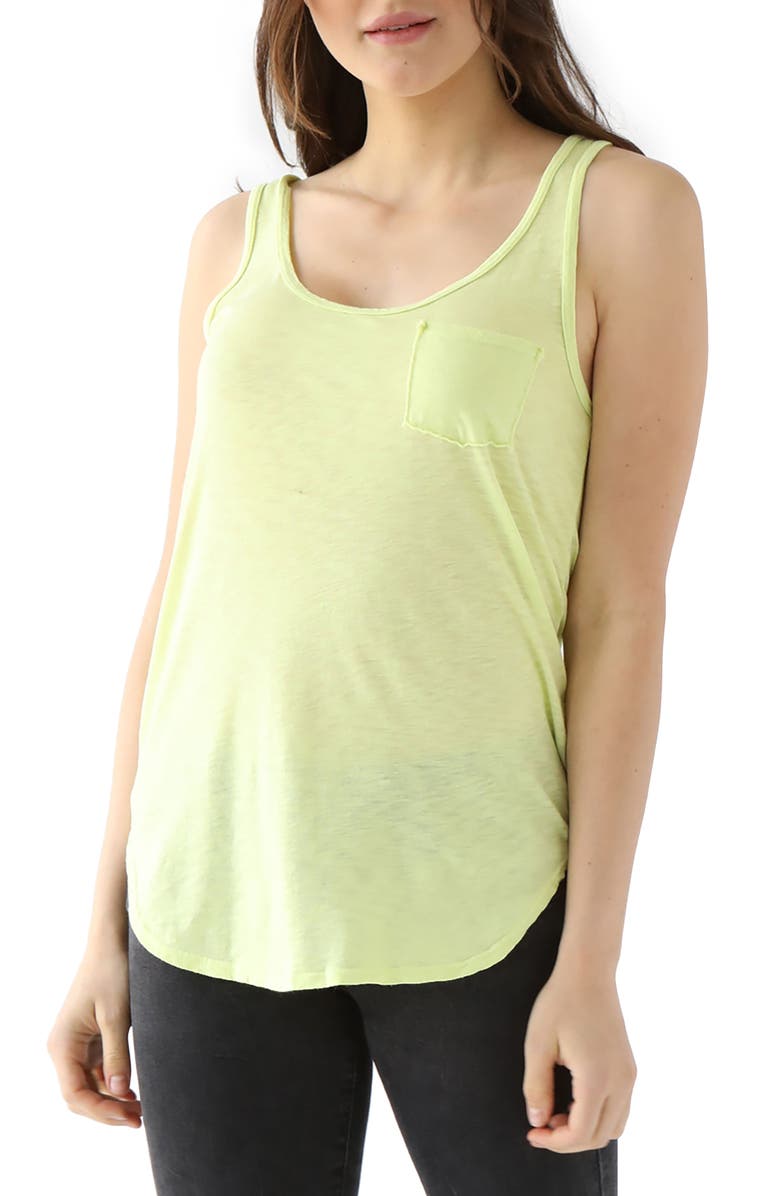 LAmade Boyfriend Pocket Tank, Main, color, 