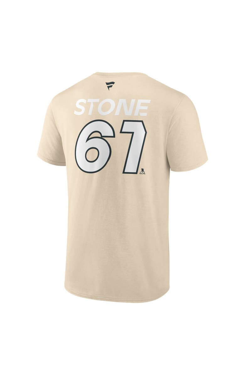 FANATICS Men's Fanatics Branded Mark Stone Cream Vegas Golden Knights 2024 NHL Winter Classic Authentic Pro Name & Number T-Shirt, Alternate, color,