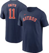 Nike Men's Nike Cam Smith Navy Houston Astros Fuse Name & Number T-Shirt