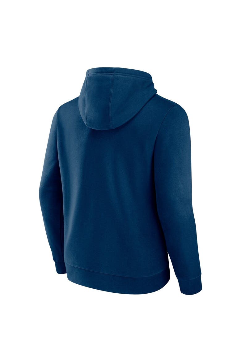 Men's Fanatics Branded Deep Sea Blue Seattle Kraken Primary Logo Pullover Hoodie, Alternate, color, Navy