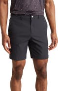 ORIGINAL PENGUIN GOLF 9-Inch Solid Flat Front Golf Shorts