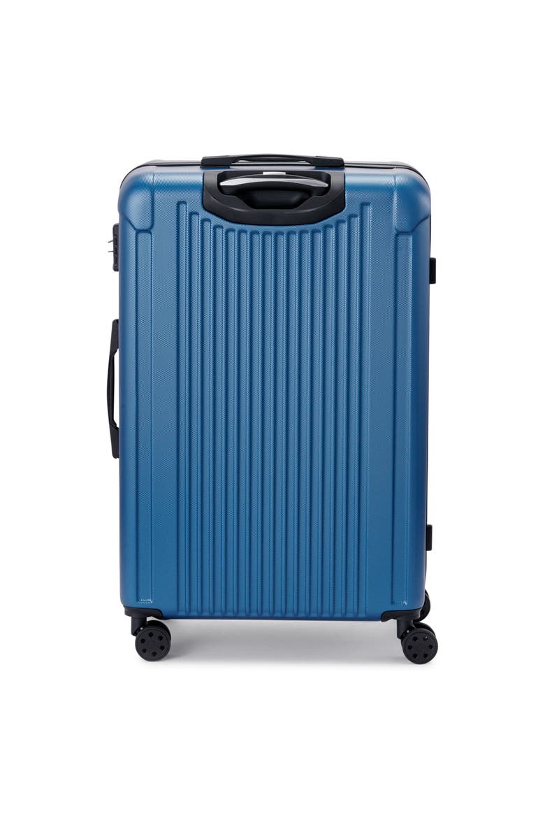Lotus Upright Suitcase, Alternate, color, Blue Steel