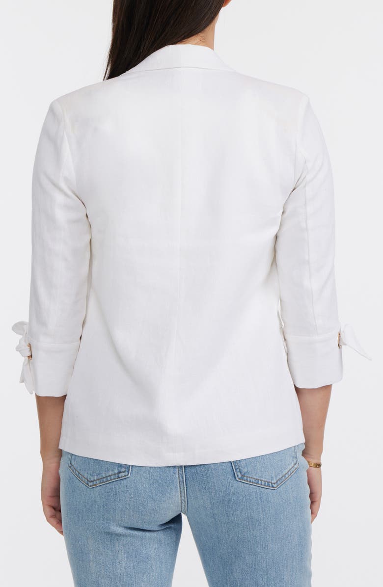 Ellen Tracy Linen Blend Blazer, Alternate, color,